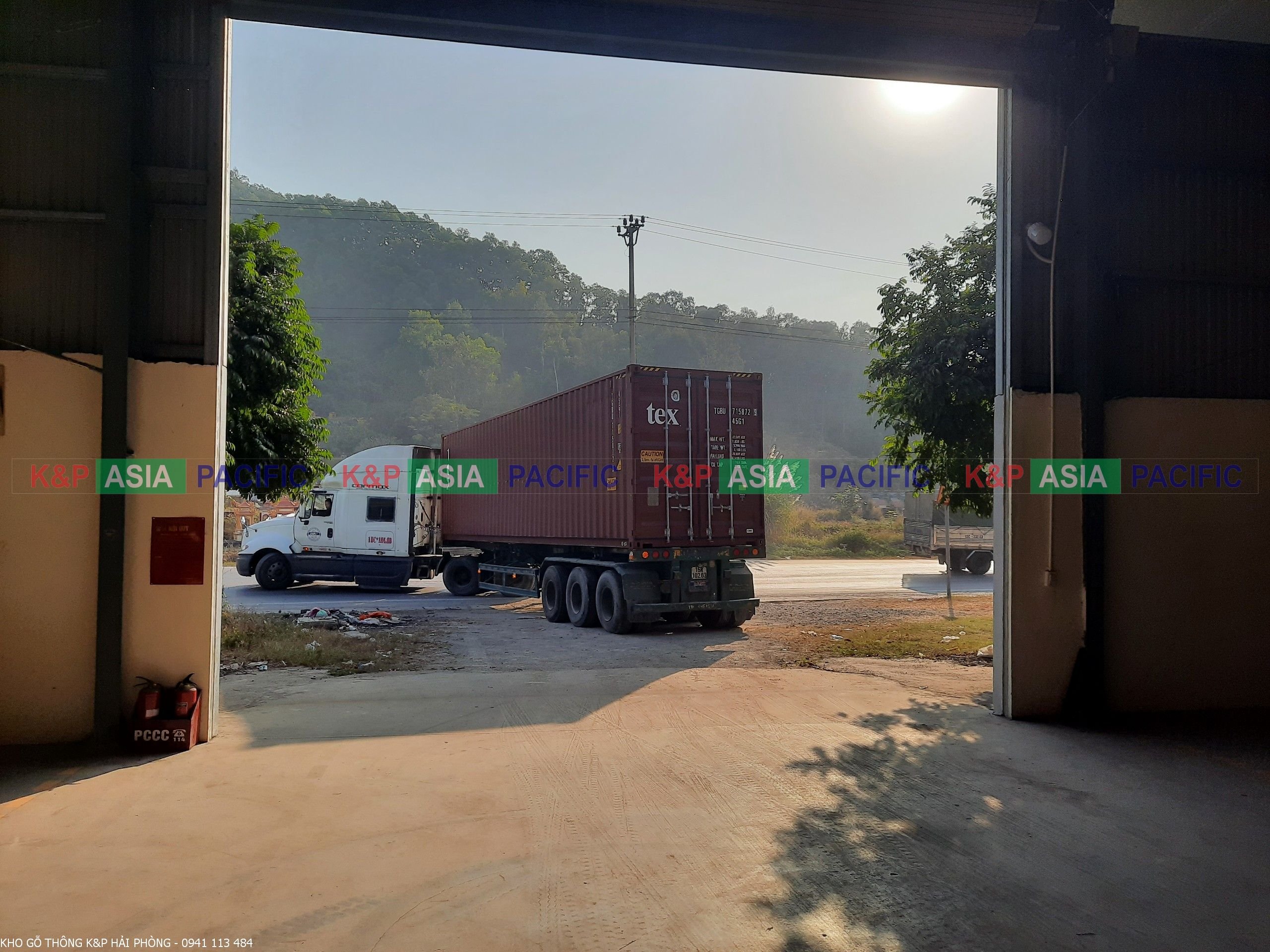 Vận chuyển gỗ thông - Công Ty TNHH K&P Châu á Thái Bình Dương